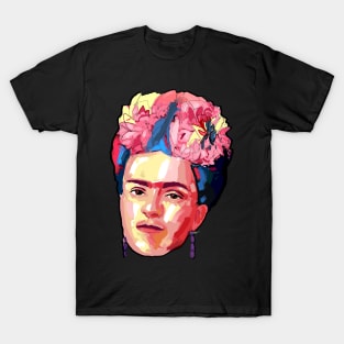 kahlo portrait Pop Art T-Shirt